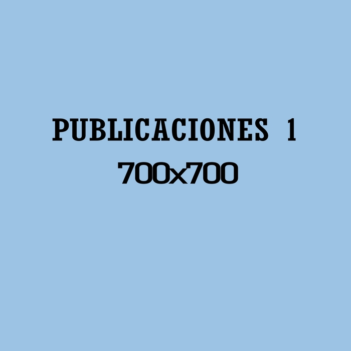 PUBLICACIONES 1